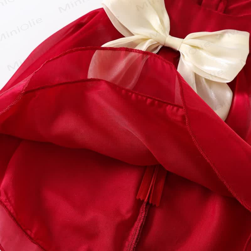 ベビー幼児女の子用リボンフリルドレス - image 16