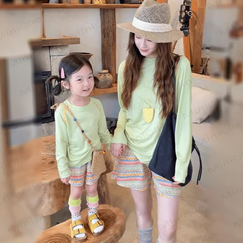 幼児・子供・女の子用 動物柄ショートパンツ - 赤 - 14-15T - image 6