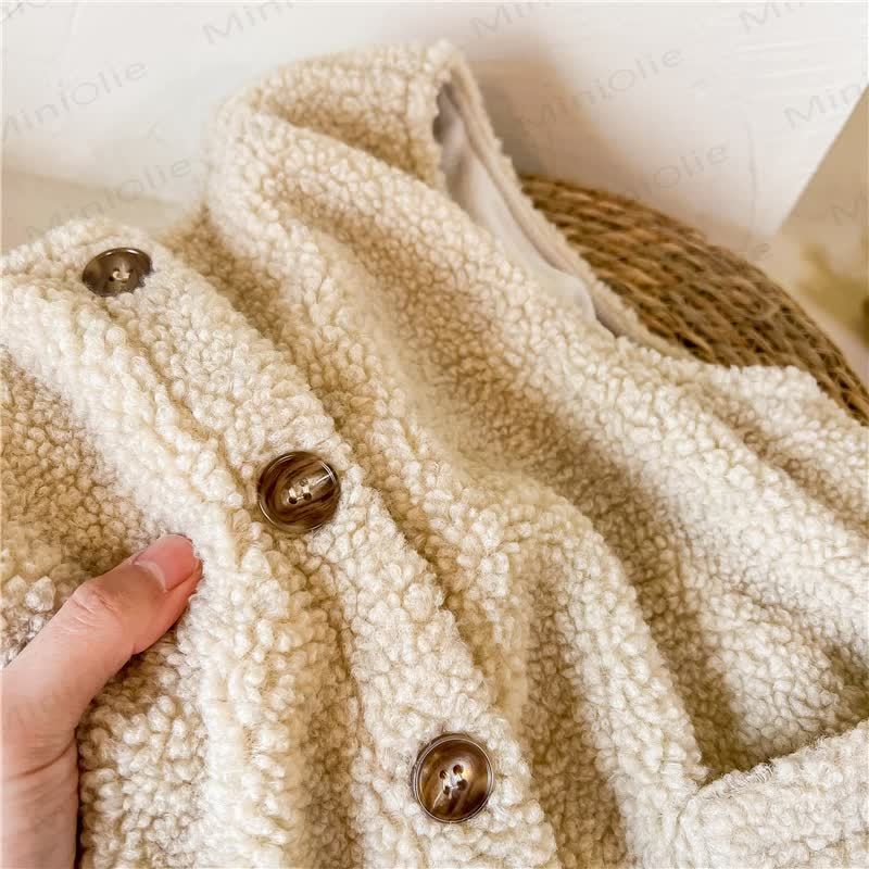 ベビー幼児用女の子用フリースオーバーオール - image 8