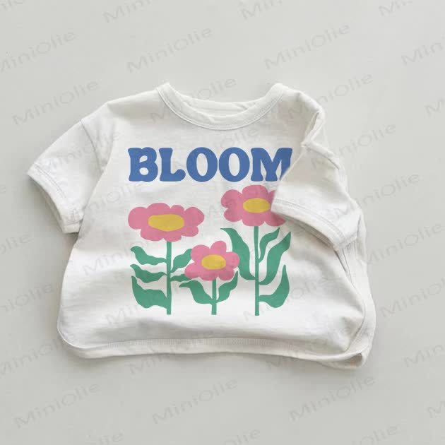 BLOOMベビーフラワーTシャツ - 白 - 18～24ヶ月 - image 1