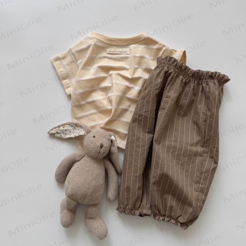 幼児用トマトドット柄フラワーチェックパンツ - image 23