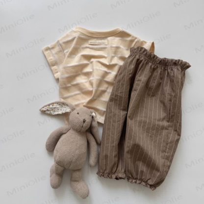 幼児用トマトドット柄フラワーチェックパンツ - image 23