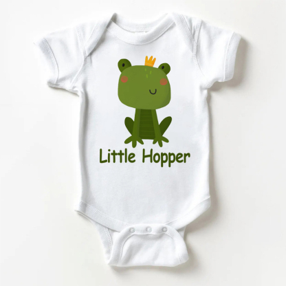 LITTLE HOPPERベビー スマイリング カエル ホワイト ボディスーツ - 白 - 18～24ヶ月 - image 1