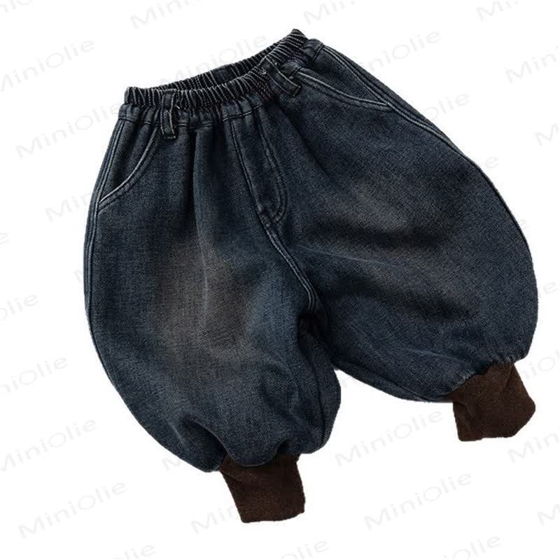 GOOD LUCKベビー 幼児用ベア ジーンズパンツ - image 3