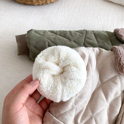 ベビー幼児用キルティングキルティングアウターウェア - image 9