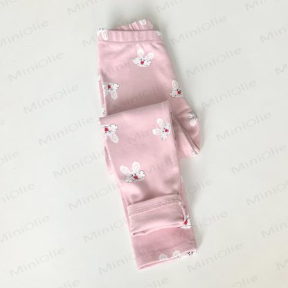 幼児用女の子用レギンス - ピンクバニー - 14歳 - image 7