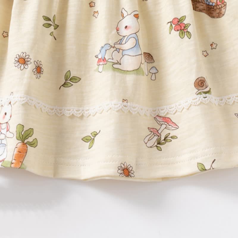 ベビー・幼児用女の子向けうさぎ/ドット柄サマーDress - image 9
