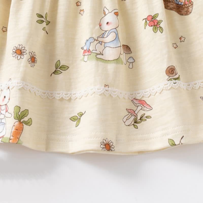 ベビー・幼児用女の子向けうさぎ/ドット柄サマーDress - image 9