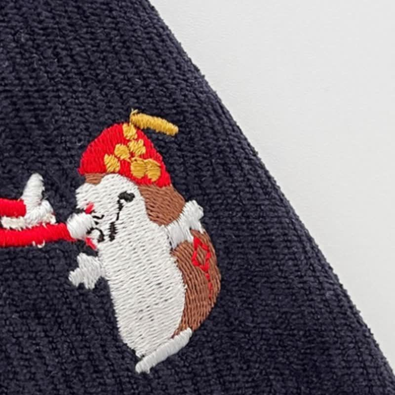 ベビー幼児用ペンギン刺繍入りコーデュロイパンツ - image 6