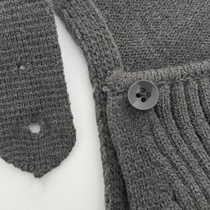 ベビー無地ニットオーバーオール - image 11