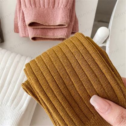 幼児用女の子用シンプル無地レギンス - image 13