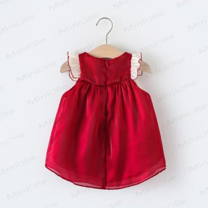 ベビー幼児女の子用リボンフリルドレス - image 11