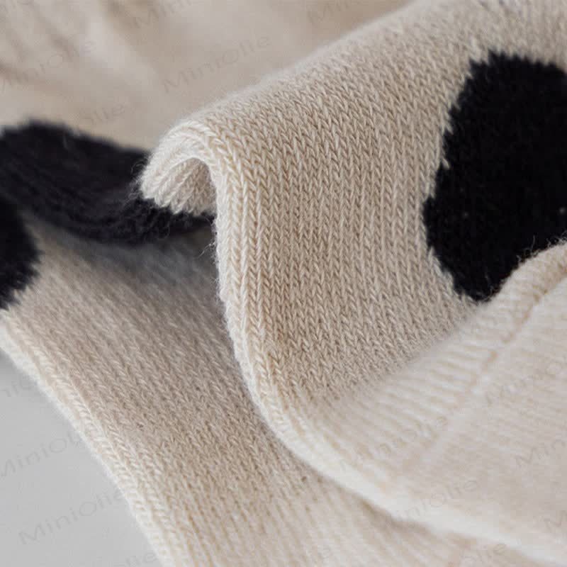 ベビー幼児用ラブリードットソックス