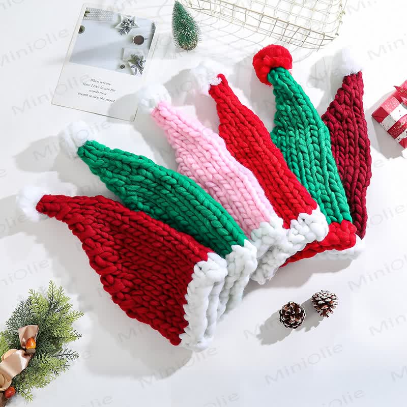 ベビー用素敵なニットクリスマスビーニー - image 2