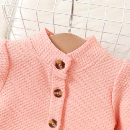 女の子用スイートフラワーチュールドレスセット - image 4