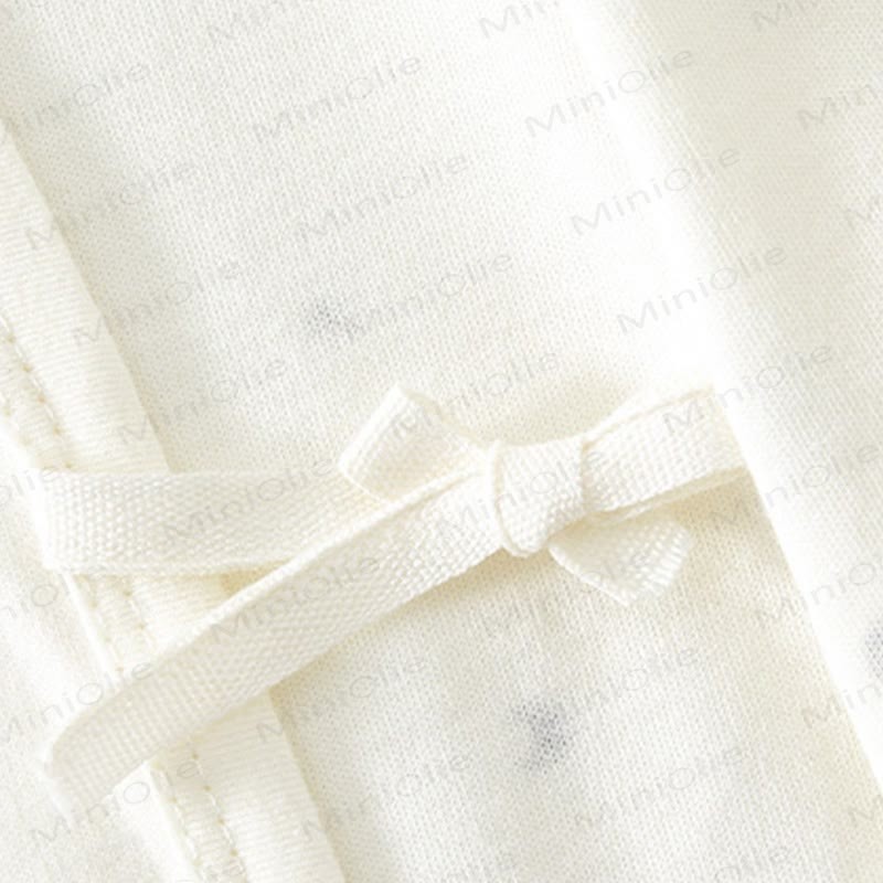 ベビームーンドットロンパース（帽子付き） - image 4