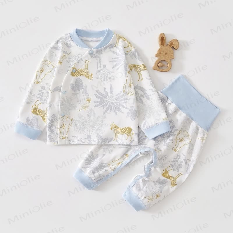 ベビー漫画トップ＆パンツパジャマ2点セット - シマウマ - 2～3歳 - image 8