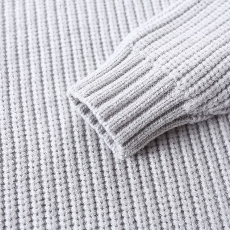キッズ 無地 クルーネック ニット セーター - image 13