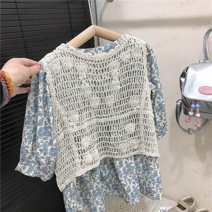 幼児用女の子用フラワーDress - image 3