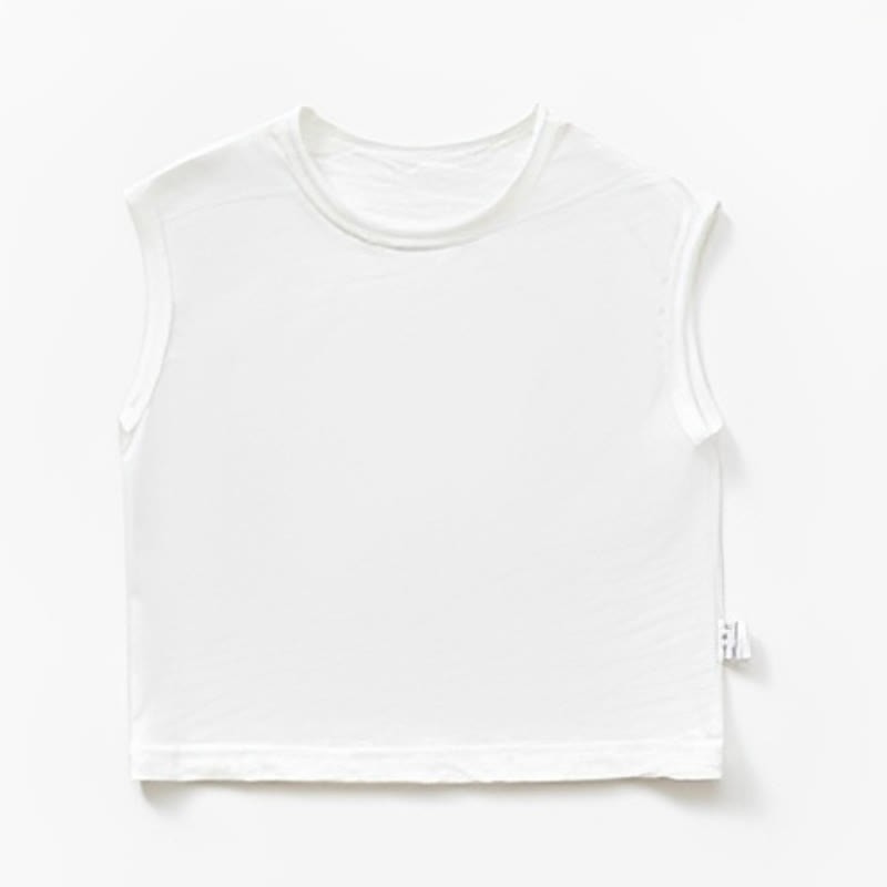 ベビー・幼児用無地クルーネックTシャツ - 白 - 4～5歳 - image 5