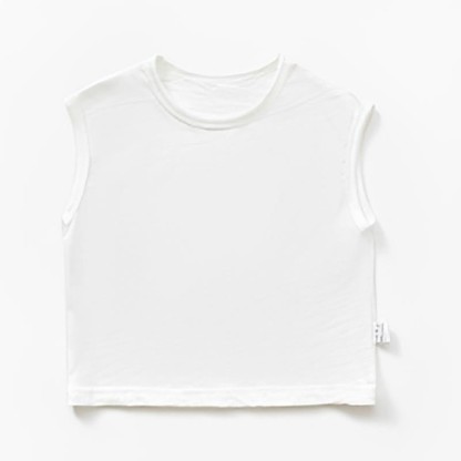 ベビー・幼児用無地クルーネックTシャツ - 白 - 4～5歳 - image 5