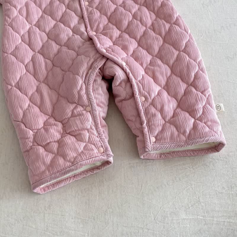 ベビースカーフ かわいい漫画キルティングロンパース - image 9