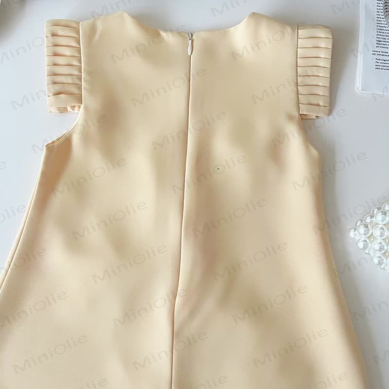 幼児用3Dフラワーノースリーブ優雅ドレス - image 20