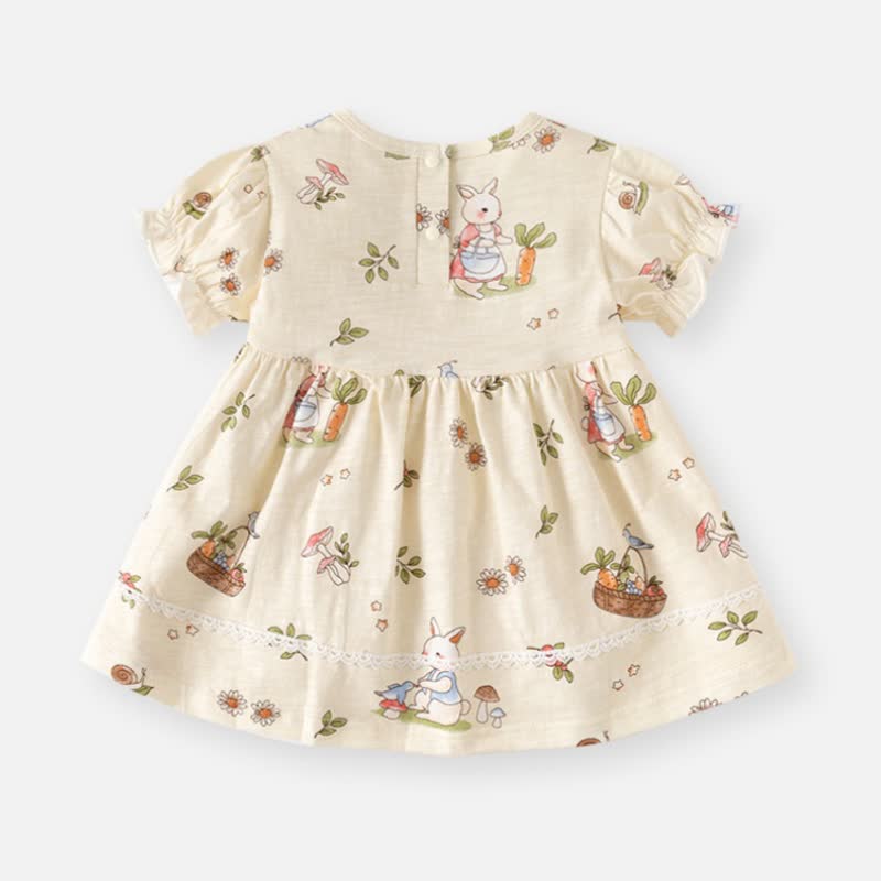 ベビー・幼児用女の子向けうさぎ/ドット柄サマーDress - image 4