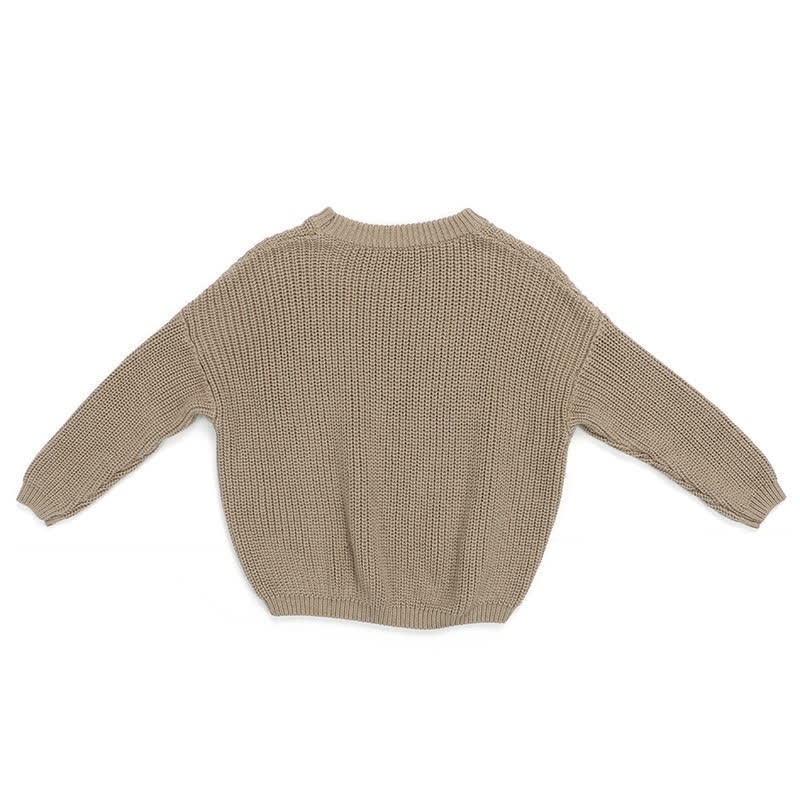 ベビー幼児用無地暖かいセーター - image 9