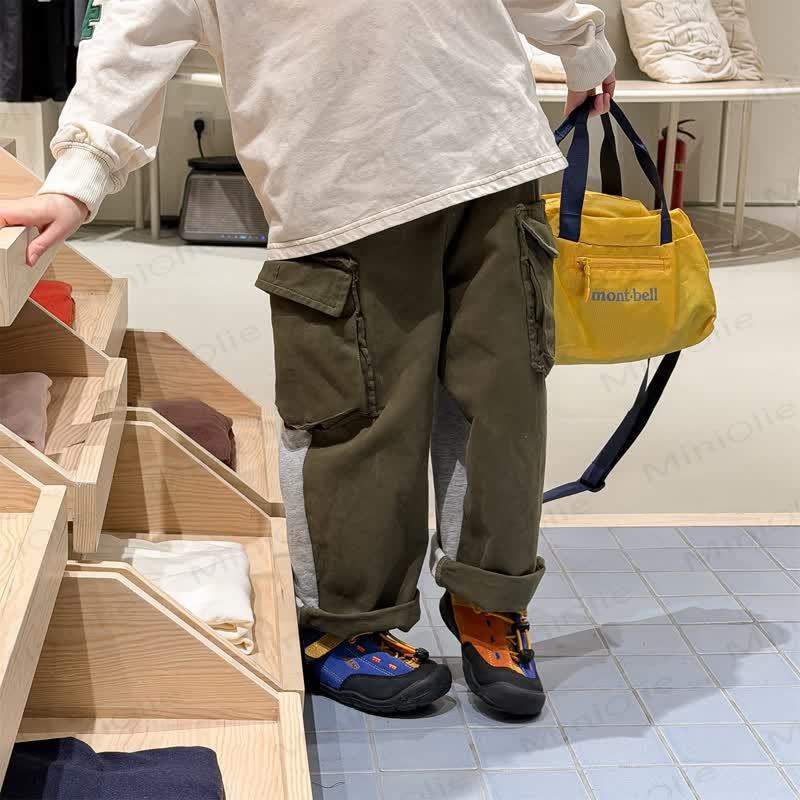 ベビー幼児用ワーカー無地パンツ - image 6