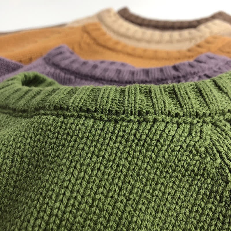 幼児用無地ゆったりリラックスセーター - image 5