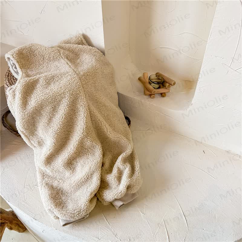 ベビー幼児用女の子用フリースオーバーオール - image 10