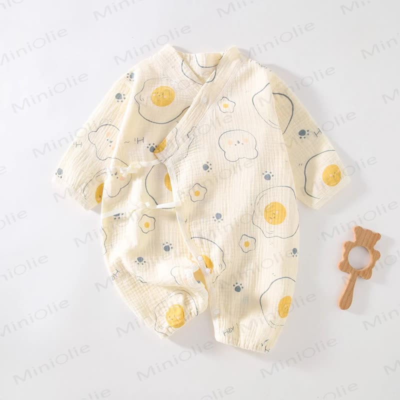 ベビー漫画動物着物ロンパース - クマ - 18～24ヶ月 - image 5