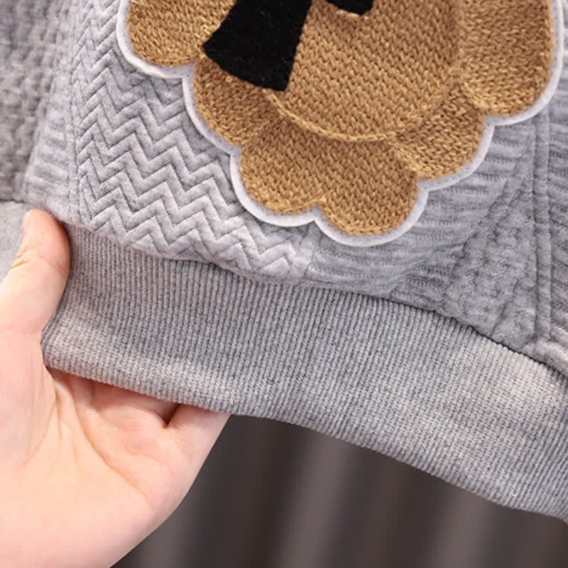 男の子用 シンプルベア スウェットスーツ 2ピースセット - image 7