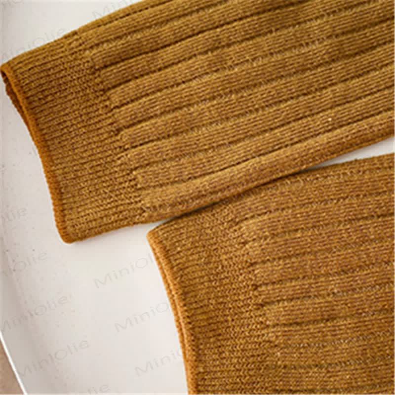 幼児用女の子用シンプル無地レギンス - image 14