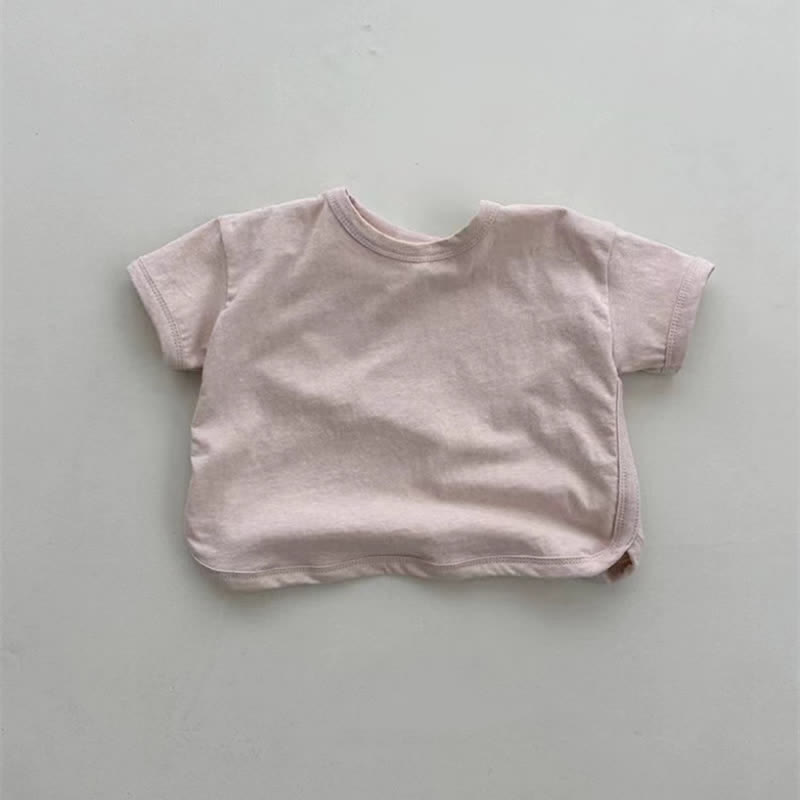 ベビーコンフォート無地シンプルTシャツ - ピンク - 18～24ヶ月 - image 11