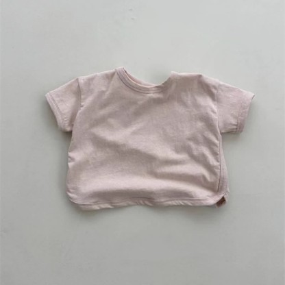 ベビーコンフォート無地シンプルTシャツ - ピンク - 18～24ヶ月 - image 11