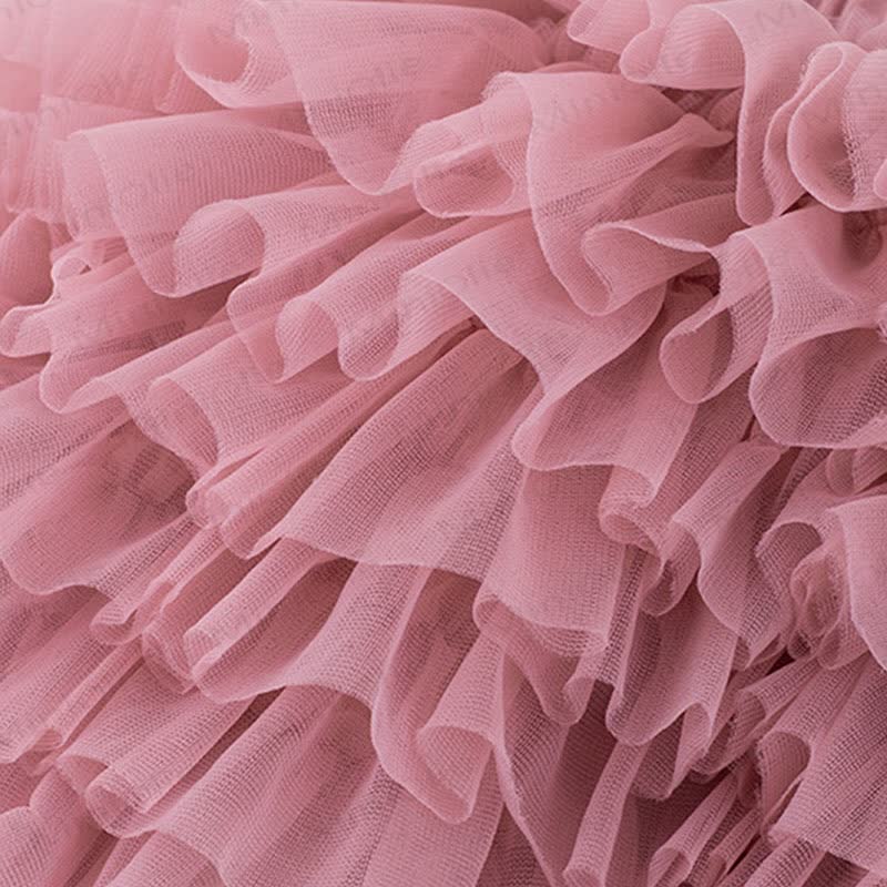 幼児用女の子用リボンチュールバブルDress - image 6