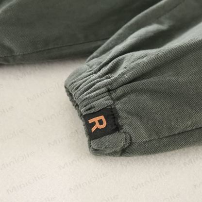 幼児男の子用無地シンプルパンツ - image 12