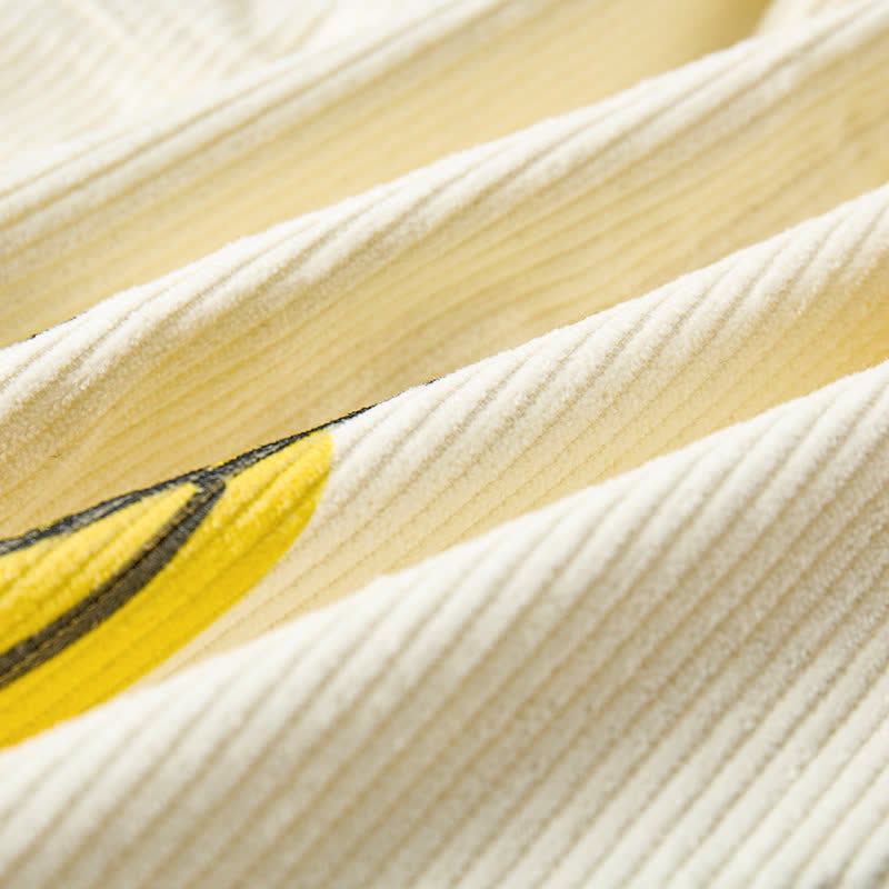 ベビー幼児用バナナコーデュロイアプリコットオーバーオール - image 6