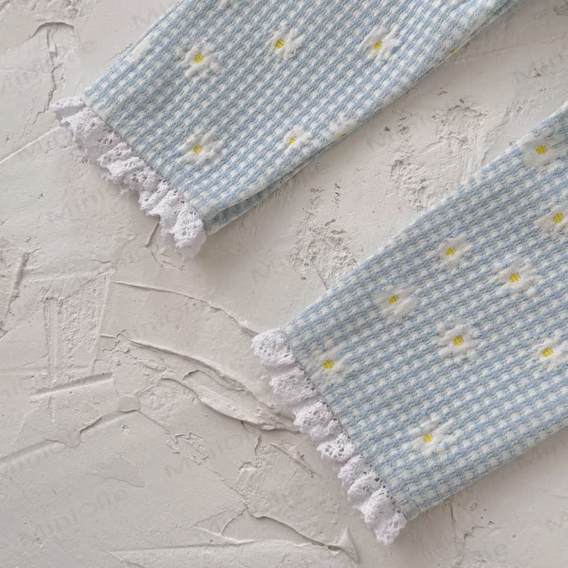 サロペット カリーナ コン フィオーリ アズーリ - image 7