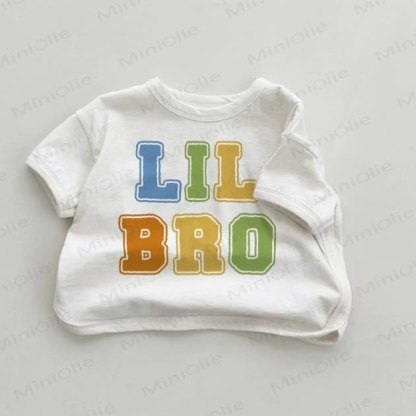 LIL BRO・ベイビー ホワイトTシャツ - 白 - 18～24ヶ月 - image 1