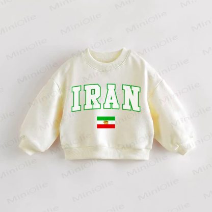 IRAN幼児用スウェットシャツ - クリーム - 3～5歳 - image 1