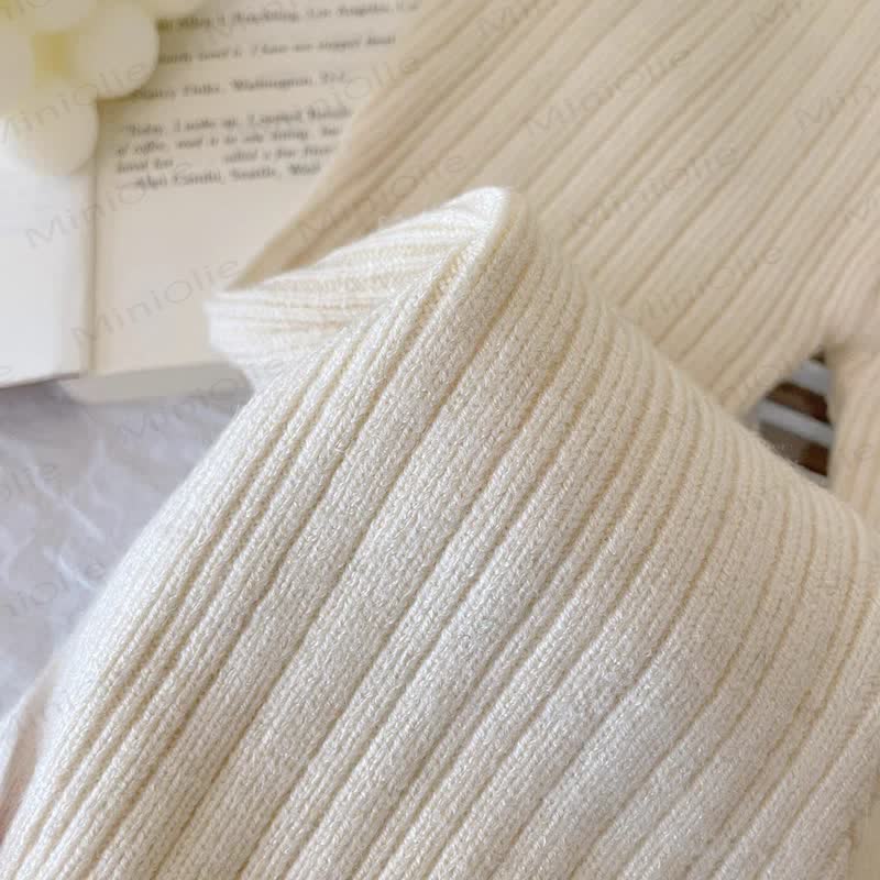 幼児の女の子の毛玉セーターまたはベルボトムパンツ - image 9