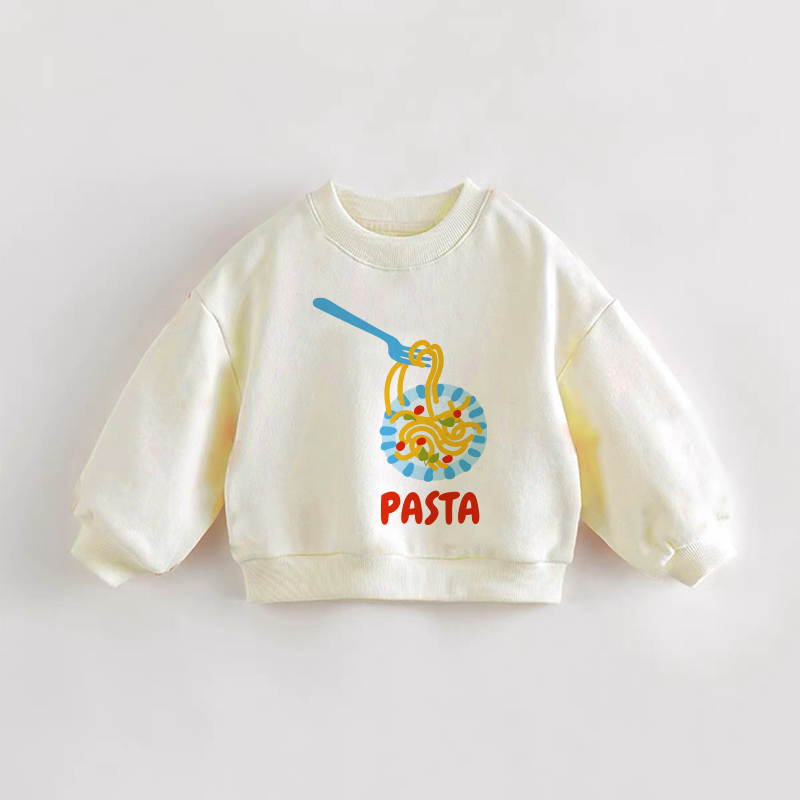 PASTAのベビー幼児用プリントスウェットシャツ - クリーム - 3～5歳 - image 1