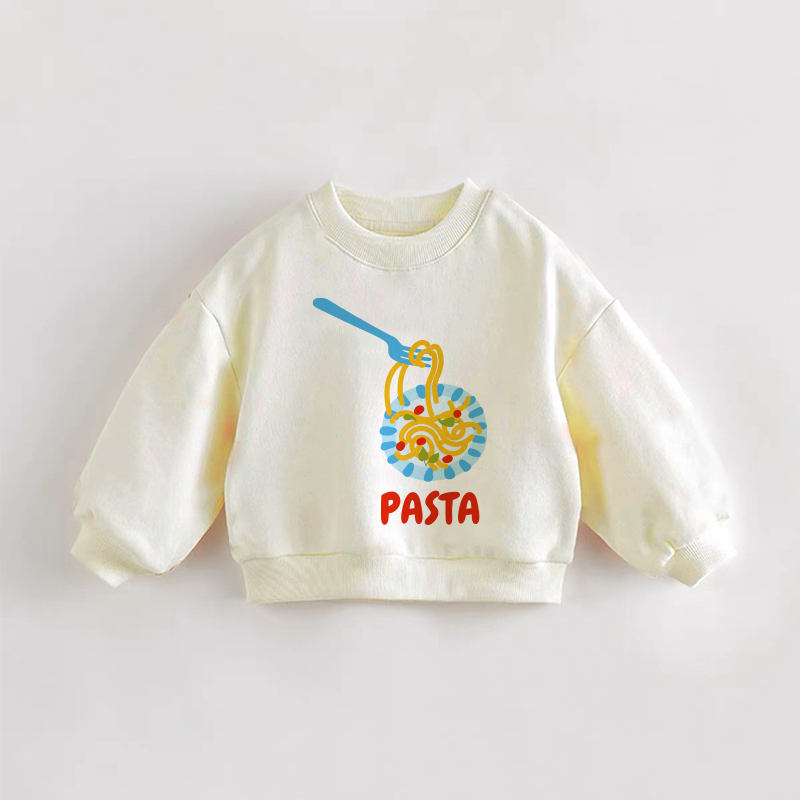 PASTAのベビー幼児用プリントスウェットシャツ - クリーム - 3～5歳 - image 1