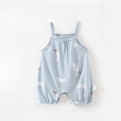 ベビーソフトサスペンダーロンパース - ホッキョクグマ - 3～4歳 - image 5