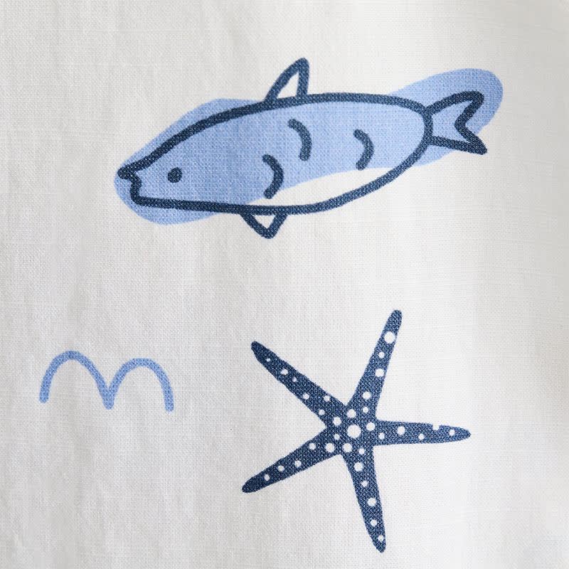 幼児男の子用 白魚柄シャツ＆ショートパンツ 2点セット - image 7