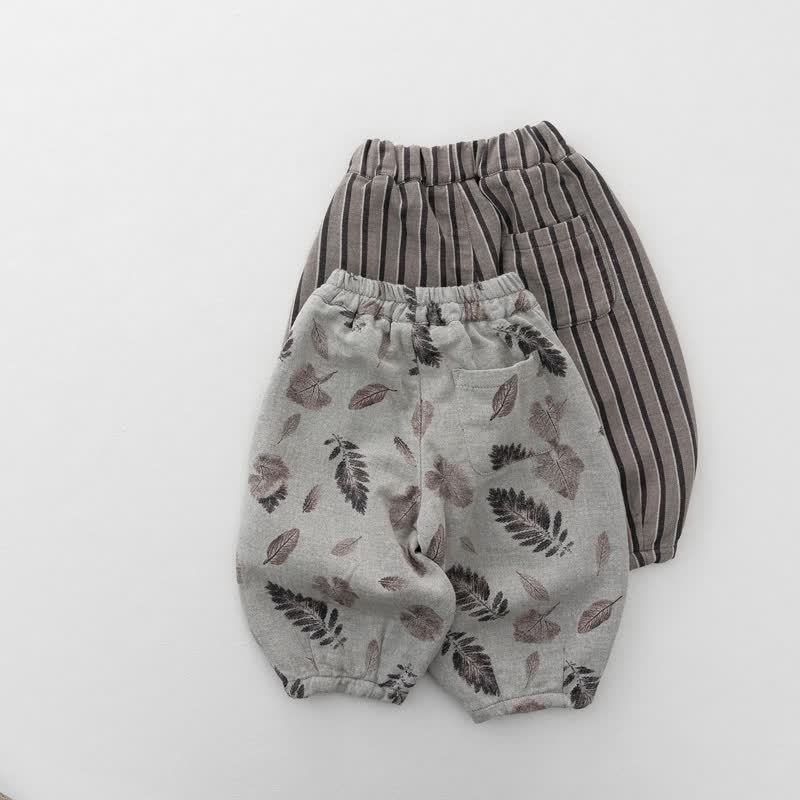幼児男の子用ゆったりフィットハーレムパンツ - image 4