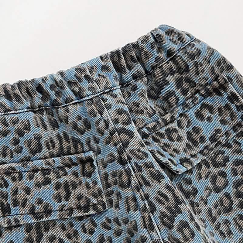 ベビー幼児用恐竜トップスまたはヒョウ柄ワークパンツ - image 8